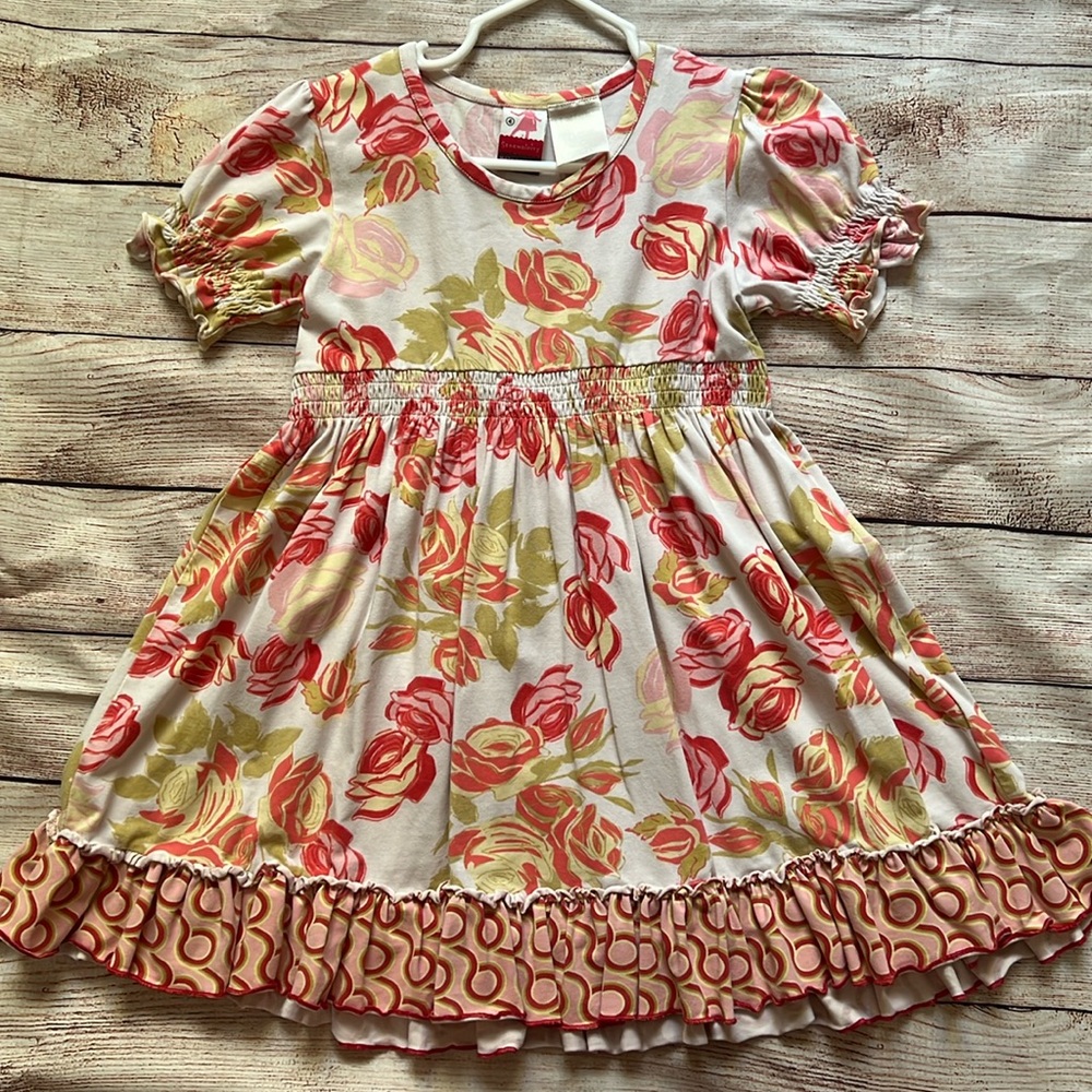 GUC (for age) Sz. 4 Matilda Jane Rising Bikes Serendipity Pearl Dress